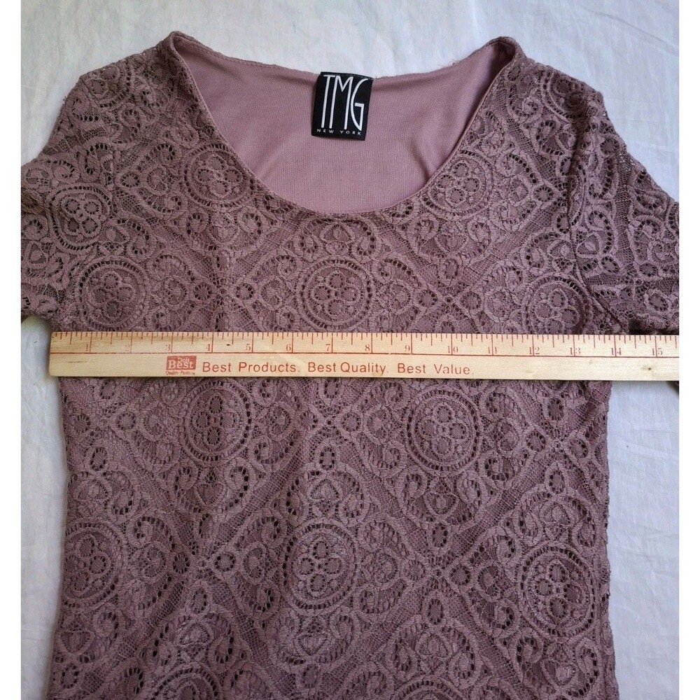 Y2K TMG New York Fairycore Lace Whimsigoth Romantic Bell Sleeve Women's Small - Picture 7 of 15